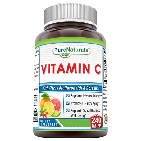 Pure Naturals Vitamin C with Rosehip and Citrus 240 tablets