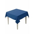 thumbnail image 1 of Pure Navy Blue Table Cloth, Simple Solid Color Waterproof Tablecloth for Square Tables, Reusable Washable Fabric Table Cover for Restaurant Kitchen Dining Tables 54"x54", 1 of 6