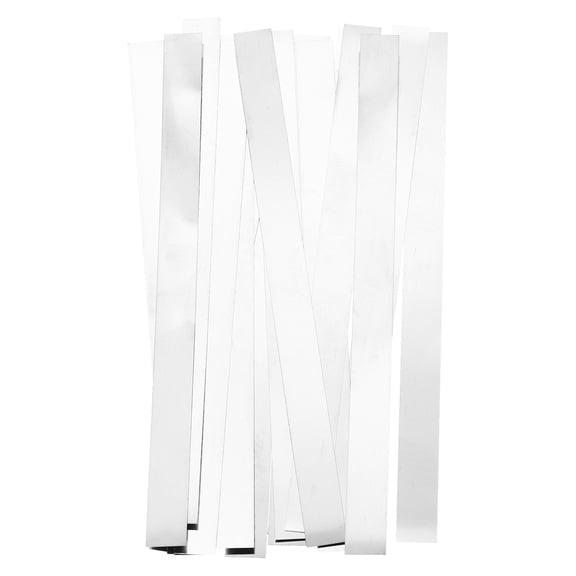 Pure Nickel Strip 0.1mm x 7mm x 100mm Battery Soldering Tab Nickel Solder Tab for Battery Pack Spot Welding 20 Pcs