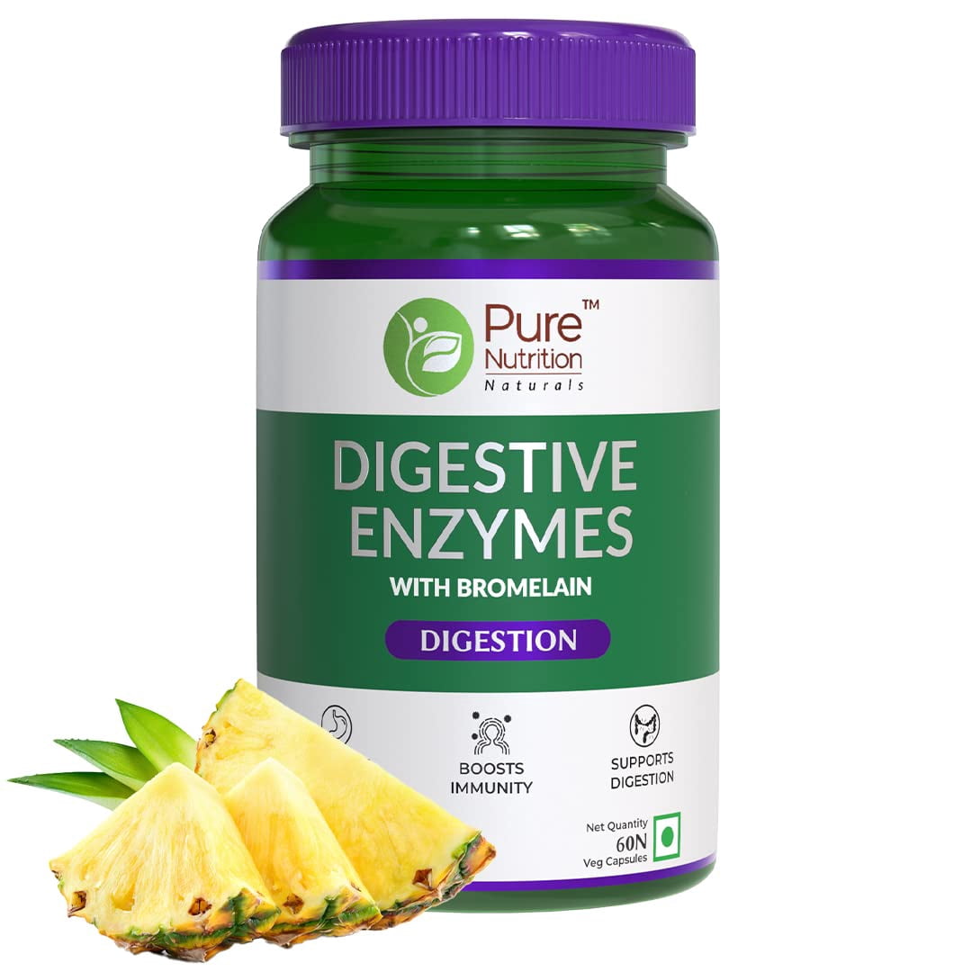 Pure Nutrition Digestive Enzymes (Amylase, Lipase, Protease, Cellulase