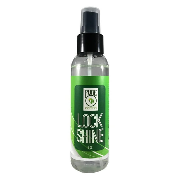 Pure O Hair Solution Lock Shine Spray, 5 Oz..