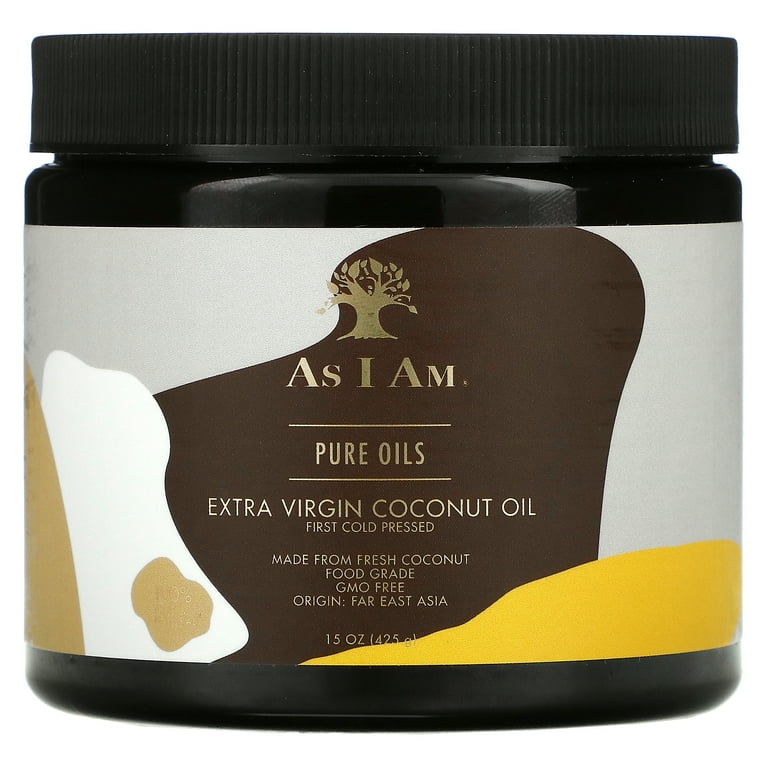 AS I AM Pure Oils Extra Virgin Coconut Oil (15oz) AS I AM Pure Oils Extra Virgin Coconut Oil (15oz)