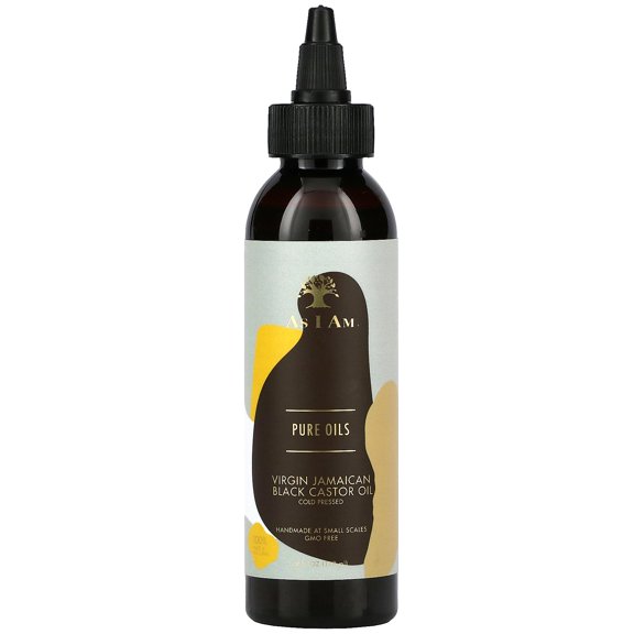 Pure Oils, Virgin Jamaican Black Castor Oil, 4 fl oz (118 ml), As I Am