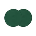 thumbnail image 1 of Pure Olive Green Round 13 Inch Placemats Set of 2, Simple Solid Color HeatResistant Non Slip Place Mats for Dining Table, Wipeable Braided Kitchen Table Mats for Housewarming, 1 of 9
