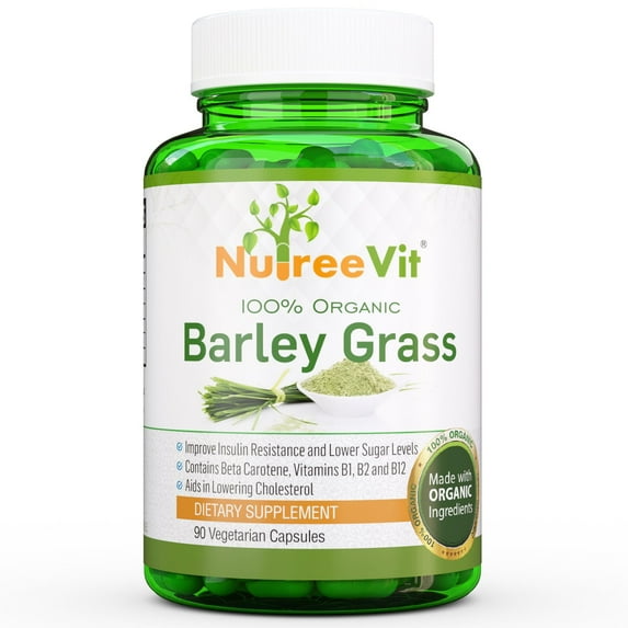 Nutreevit Organic Barley Grass Capsules