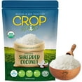 thumbnail image 1 of Pure Organic Coconut Shreds - Nutritious Shredded Coconut - 8 oz by Crop by Pop, 1 of 5