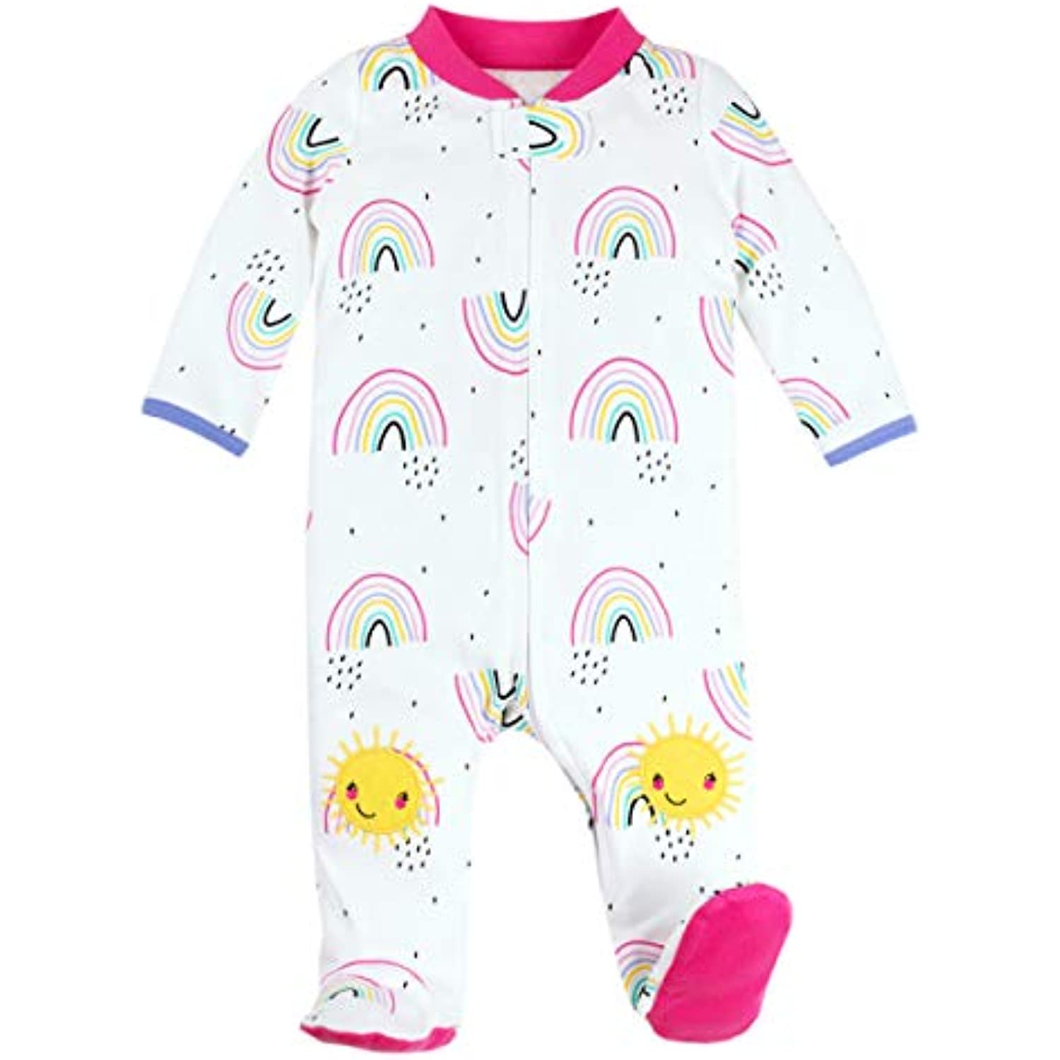 Pure Organic Cotton Sleep N Play (Baby Girls) 