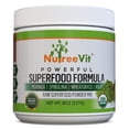 thumbnail image 1 of Pure Organic Powder SuperFood Mix - Moringa Spirulina Wheatrgrass Kelp-8oz, 1 of 3