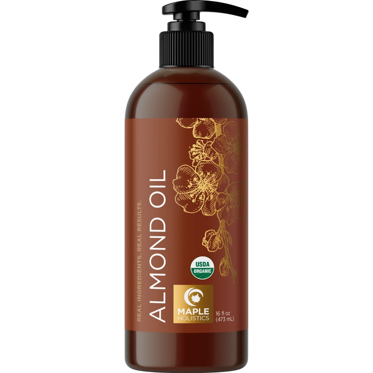 Pure Organic Sweet Almond Oil Organic Almond Oil for Hair Skin and Nails and Moisturizing