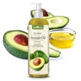 thumbnail image 1 of Pure Original Cold-Pressed Avocado Oil 16 oz. Moisturizes Face, Body, Hair, Baby, 1 of 6