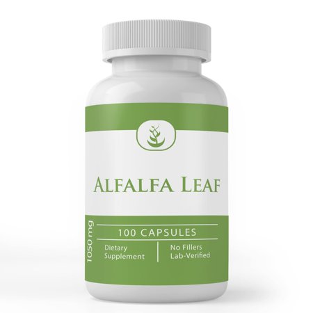 Pure Original Ingredients Alfalfa Leaf, 100 Capsules Always Pure, No Additives Or Fillers, Lab Verified