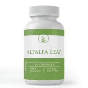 Pure Original Ingredients Alfalfa Leaf, 100 Capsules Always Pure, No Additives Or Fillers, Lab Verified