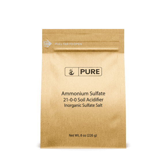 Pure Original Ingredients Ammonium Sulfate 8 oz Soil Acidifier, Inorganic Sulfate Salt