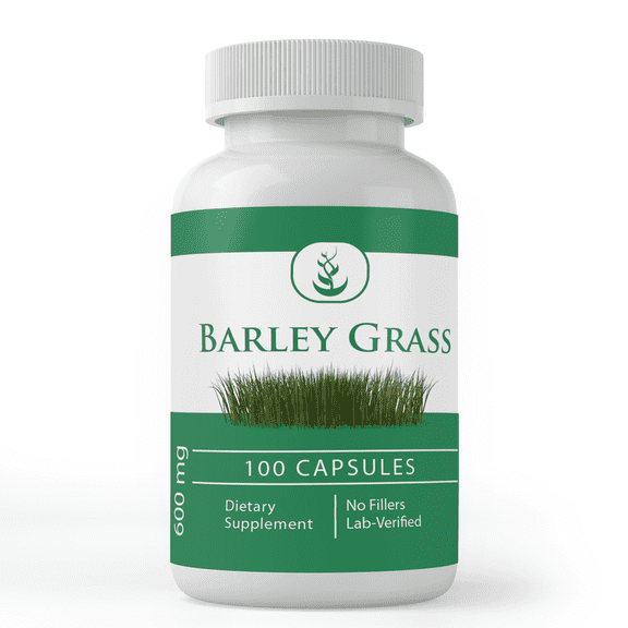 Pure Original Ingredients Barley Grass, 100 Capsules Always Pure, No Additives or Fillers, Lab Verified