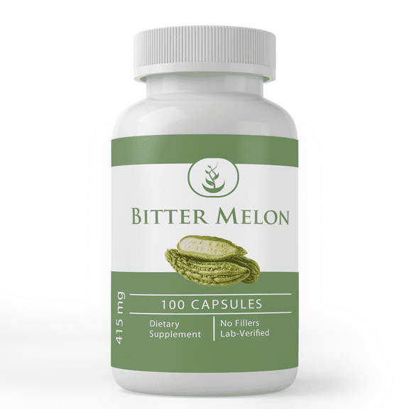Pure Original Ingredients Bitter Melon, 100 Capsules Always Pure, No Additives Or Fillers, Lab Verified