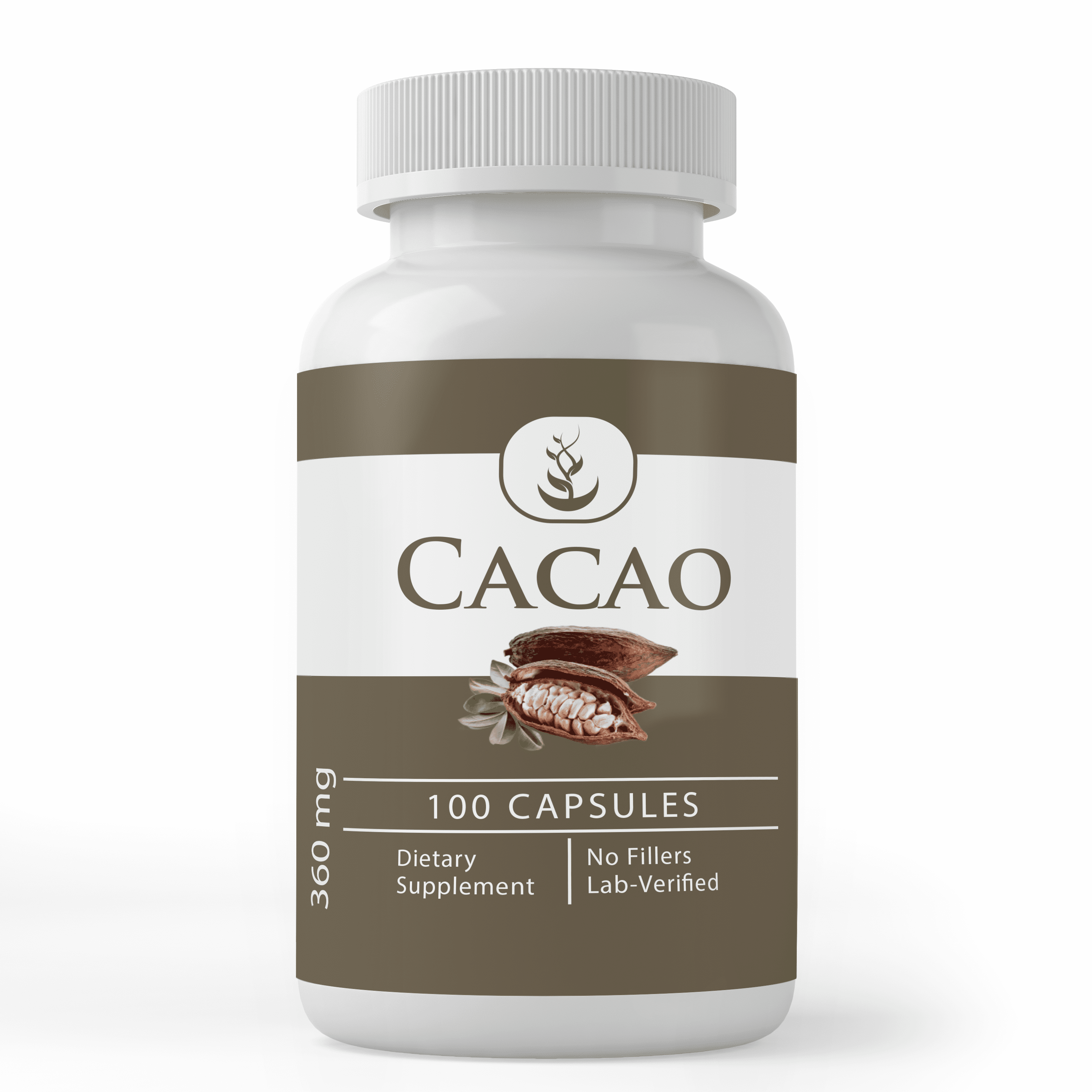 Pure Original Ingredients Cacao, 100 Capsules Always Pure, No Additives ...