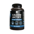 thumbnail image 1 of Pure Original Ingredients Calcium Lactate 365 Capsules No Magnesium Or Rice Fillers, Always Pure, Lab Verified, 1 of 5