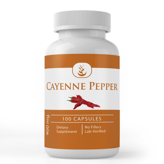 Pure Original Ingredients Cayenne Pepper, 100 Capsules Always Pure, No Additives Or Fillers, Lab Verified
