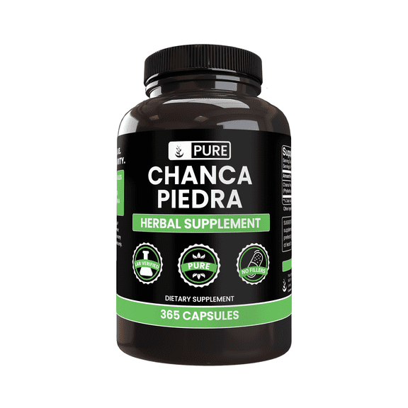 Pure Original Ingredients Chanca Piedra 365 Capsules No Magnesium Or Rice Fillers, Always Pure, Lab Verified
