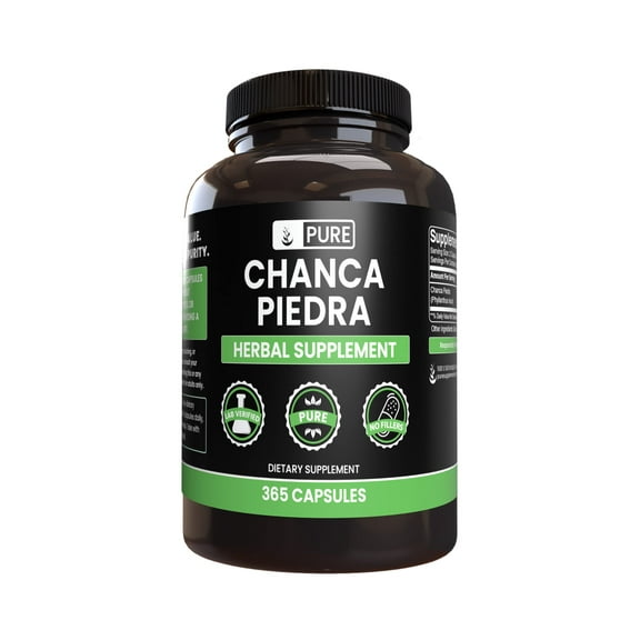 Pure Original Ingredients Chanca Piedra 365 Capsules No Magnesium Or Rice Fillers, Always Pure, Lab Verified
