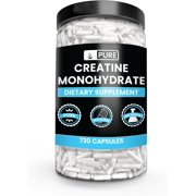 Pure Original Ingredients, Creatine Monohydrate, 730 Capsules