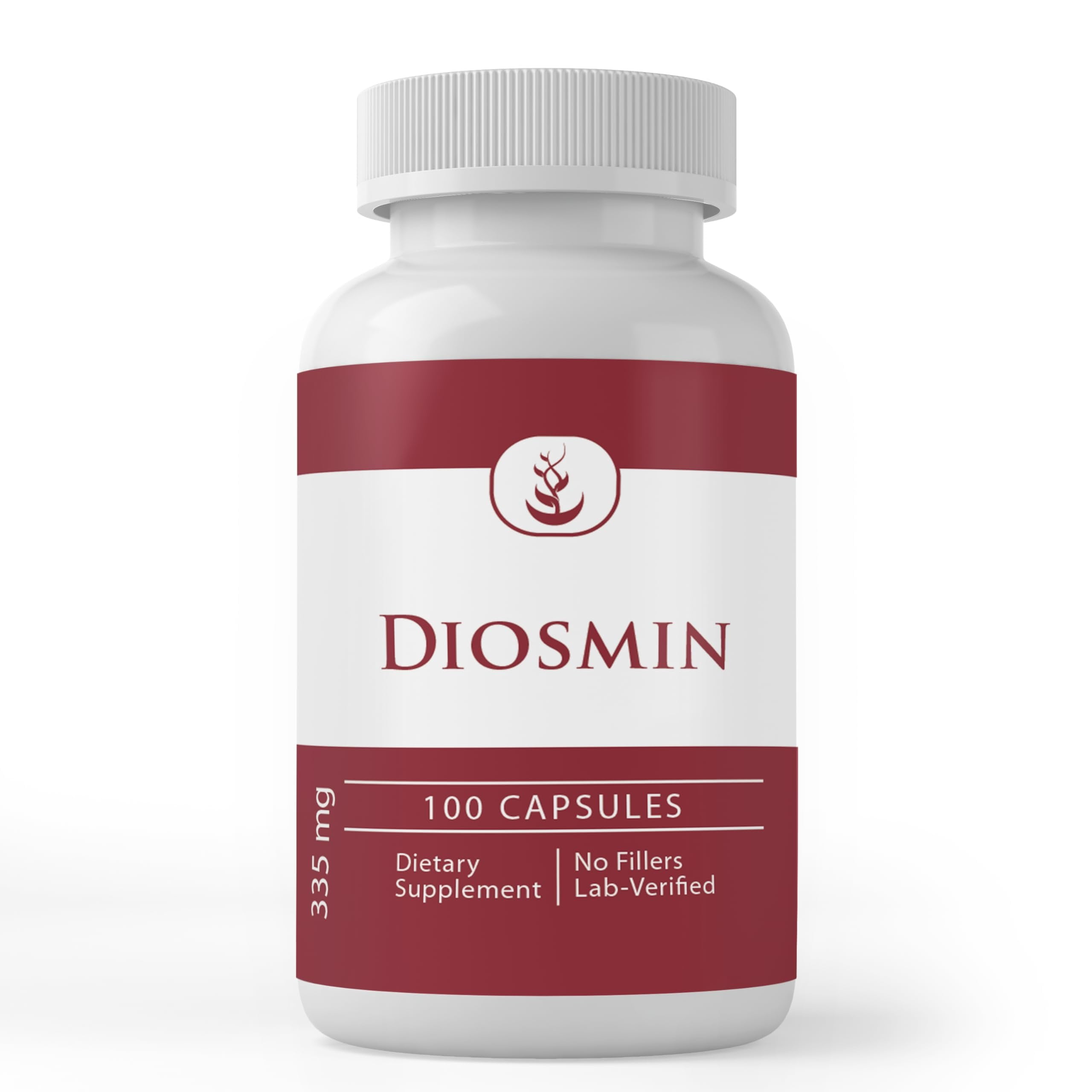 Pure Original Ingredients Diosmin 100 Capsules Always Pure, No Additives Or Fillers, Lab Verified