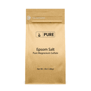 Pure Original Ingredients Epsom Salt, 3 lb, Pure Magnesium Sulfate, Bathing & Soaking
