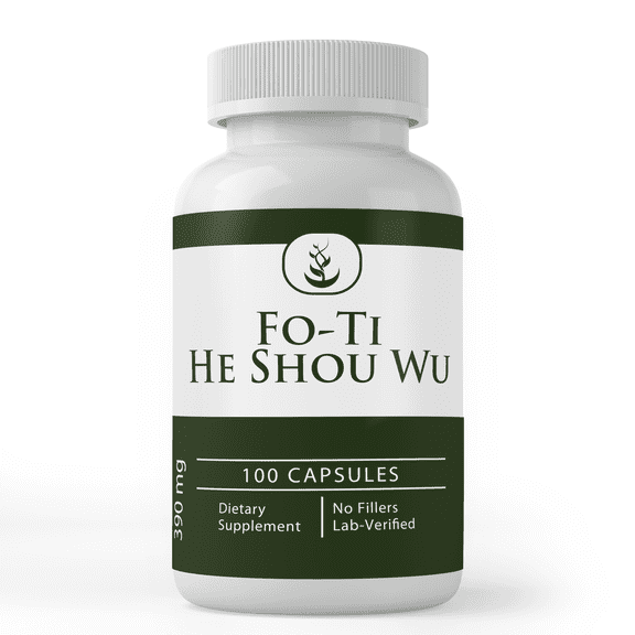 Pure Original Ingredients Fo-Ti He Shou Wu, 100 Capsules Always Pure, No Additives Or Fillers, Lab Verified