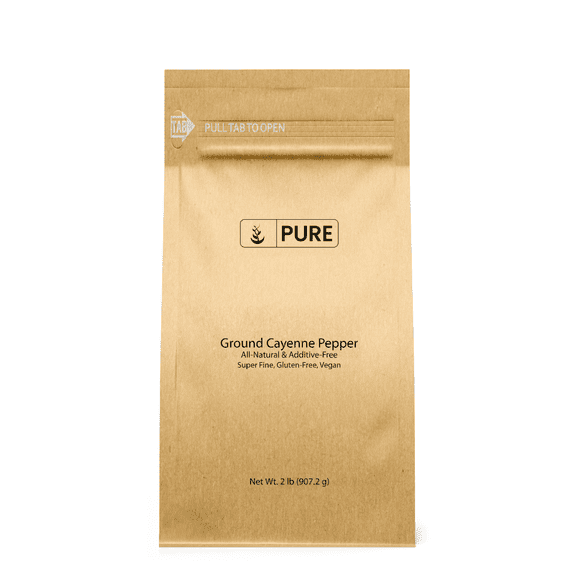 Pure Original Ingredients Ground Cayenne Pepper 2 lb, Spicy Flavor, Sauces, Dry Rubs, Used in Hot Sauces