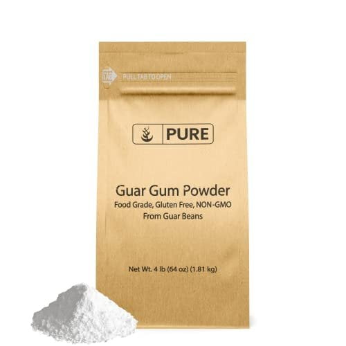 Pure Original Ingredients Guar Gum 4lb From Guar Beans, Food Grade, Gluten Free