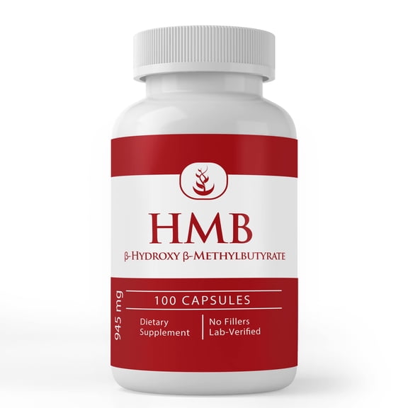 Pure Original Ingredients HMB, 100 Capsules Always Pure, No Additives or Fillers, Lab Verified