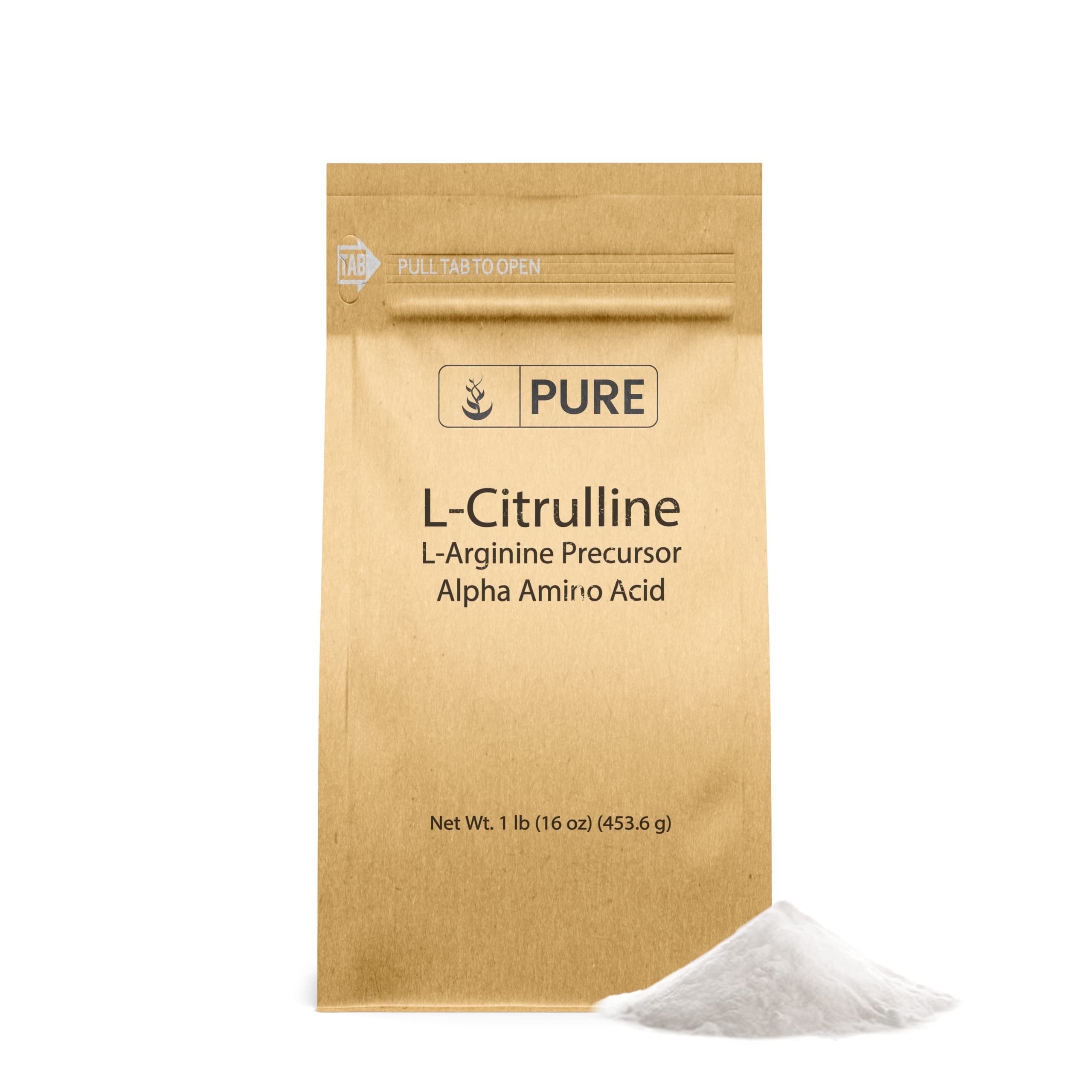 Pure Original Ingredients L-Citrulline Powder 1 lb Pure Non-Essential Amino Acid, Preservative-Free