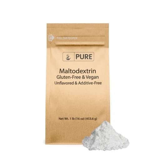 Pure Original Ingredients Maltodextrin 1 lb Binder & Thickener, Unflavored, No Additives