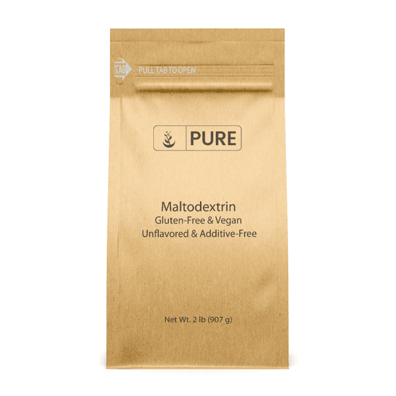 Pure Original Ingredients Maltodextrin 2 lb Binder & Thickener, Unflavored, No Additives