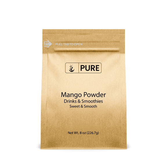 Pure Original Ingredients Mango Powder Made From Real Mangos, Drink & Smoothie Mix-in, Non GMO