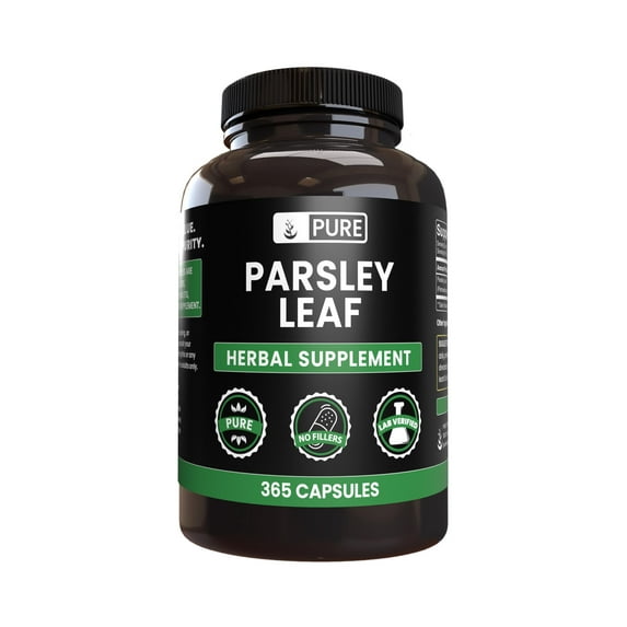 Pure Original Ingredients Parsley Leaf 365 Capsules No Magnesium Or Rice Fillers, Always Pure, Lab Verified