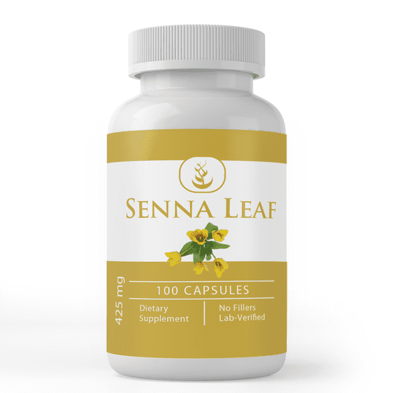 Pure Original Ingredients Senna Leaf, 100 Capsules Always Pure, No Additives or Fillers, Lab Verified