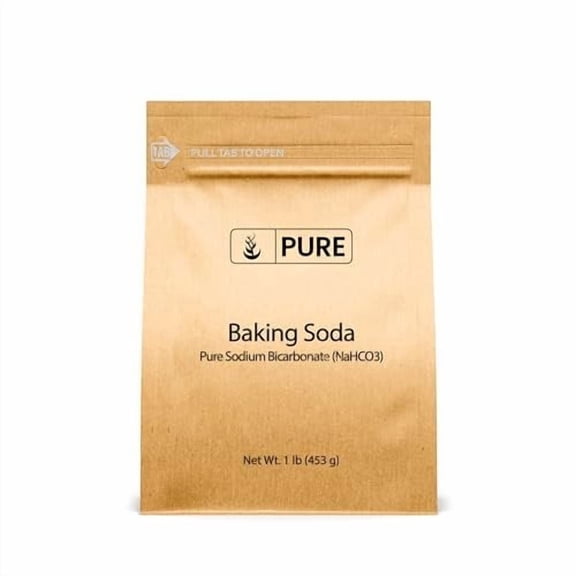 Pure Original Ingredients Sodium Bicarbonate Baking Soda 1 lb Eco-Friendly Packaging, Always Pure, No Fillers Or Additives