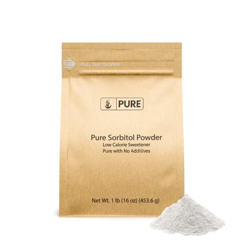 Pure Original Ingredients Sorbitol Powder 1 lb Low Calorie Sweetener, Sugar Substitute, Thickening Agent