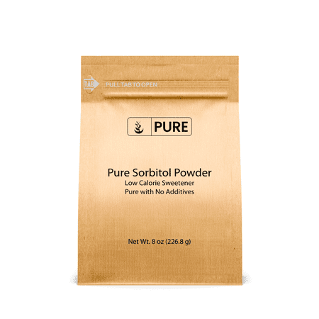 Pure Original Ingredients Sorbitol Powder 8 oz Low Calorie Sweetener, Sugar Substitute, Thickening Agent