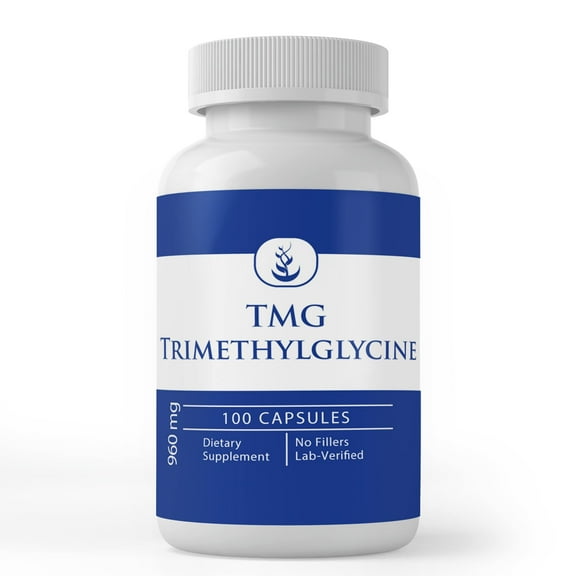 Pure Original Ingredients TMG Trimethylglycine Betaine Anhydrous, 100 Capsules Always Pure, No Additives Or Fillers, Lab Verified