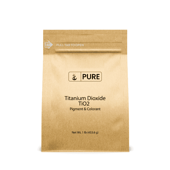 Pure Original Ingredients Titanium Dioxide 1 lb Naturally Occurring, Pigment & Colorant