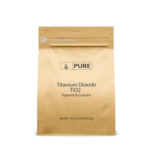 Pure Original Ingredients Titanium Dioxide 1 lb Naturally Occurring, Pigment & Colorant