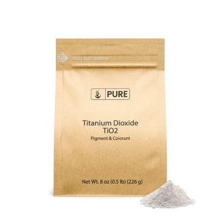 Pure Original Ingredients Titanium Dioxide 8 oz Naturally Occurring, Pigment & Colorant