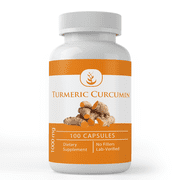 Pure Original Ingredients Turmeric Curcumin 100 Capsules No Magnesium Or Rice Fillers, Always Pure, Lab Verified