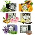 thumbnail image 1 of Pure Parker B078HB2MG7 Handmade Soap Bars Gift Set - 6 Piece, 1 of 3