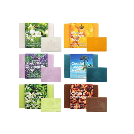 Pure Parker Nurture Me Organics Natural Soaps Gift Set