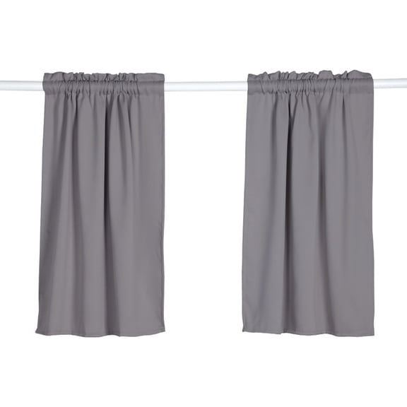 Pure Pigment Color Rod Curtain Border Window Short Small Decorative Home Drapes for Living Room Bedroom