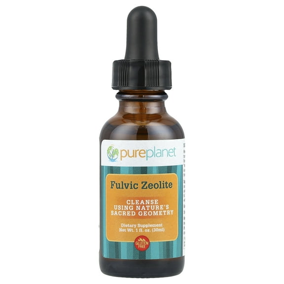 Pure Planet Fulvic Zeolite, 1 fl oz (30 ml)
