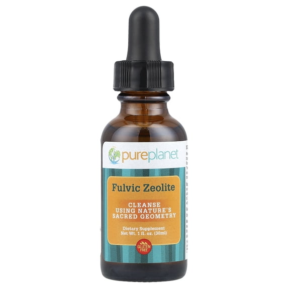 Pure Planet Fulvic Zeolite, 1 fl oz (30 ml)